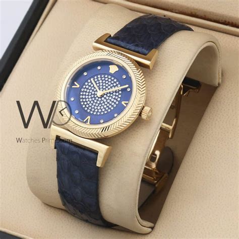 versace pop chic|Versace Pop Chic Quartz Blue Dial Ladies Watch .